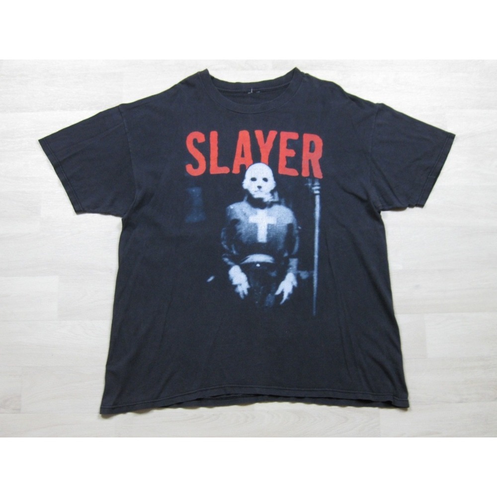 Vintage 90s Slayer Diabolus in Musica T-Shirt Men's (XL) World Tour 98-99 Metal